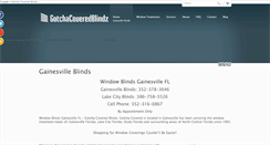 Desktop Screenshot of gotchacoveredblindz.com